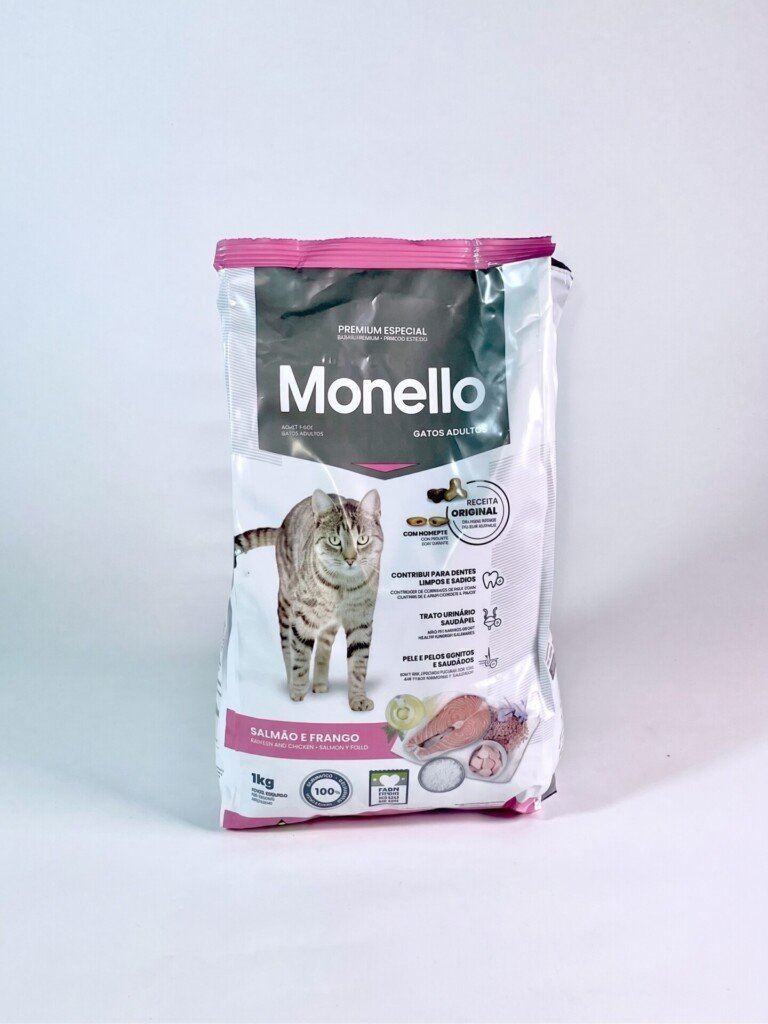 Monello Premium Gatos Adultos Salmón y Pollo